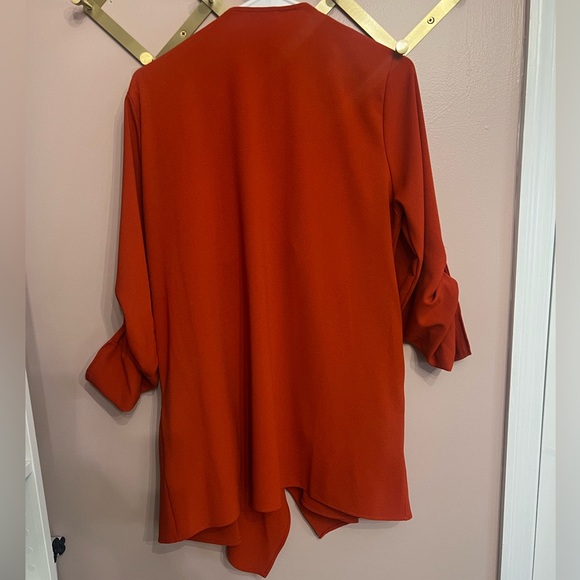 Orange/Red Cardigan - Picture 3 of 3